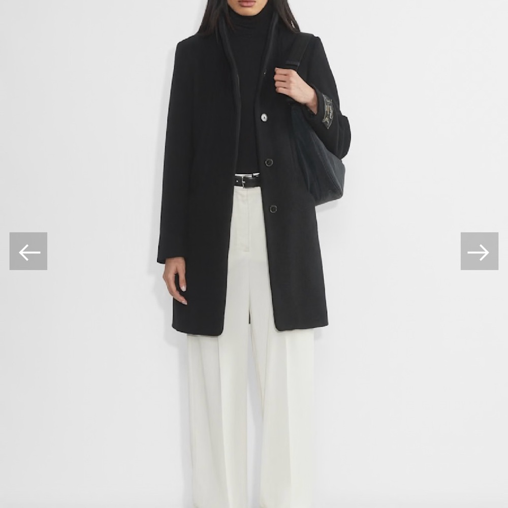 NWT Aritzia Cocoon Cashmere /Wool Overcoat - Size Small